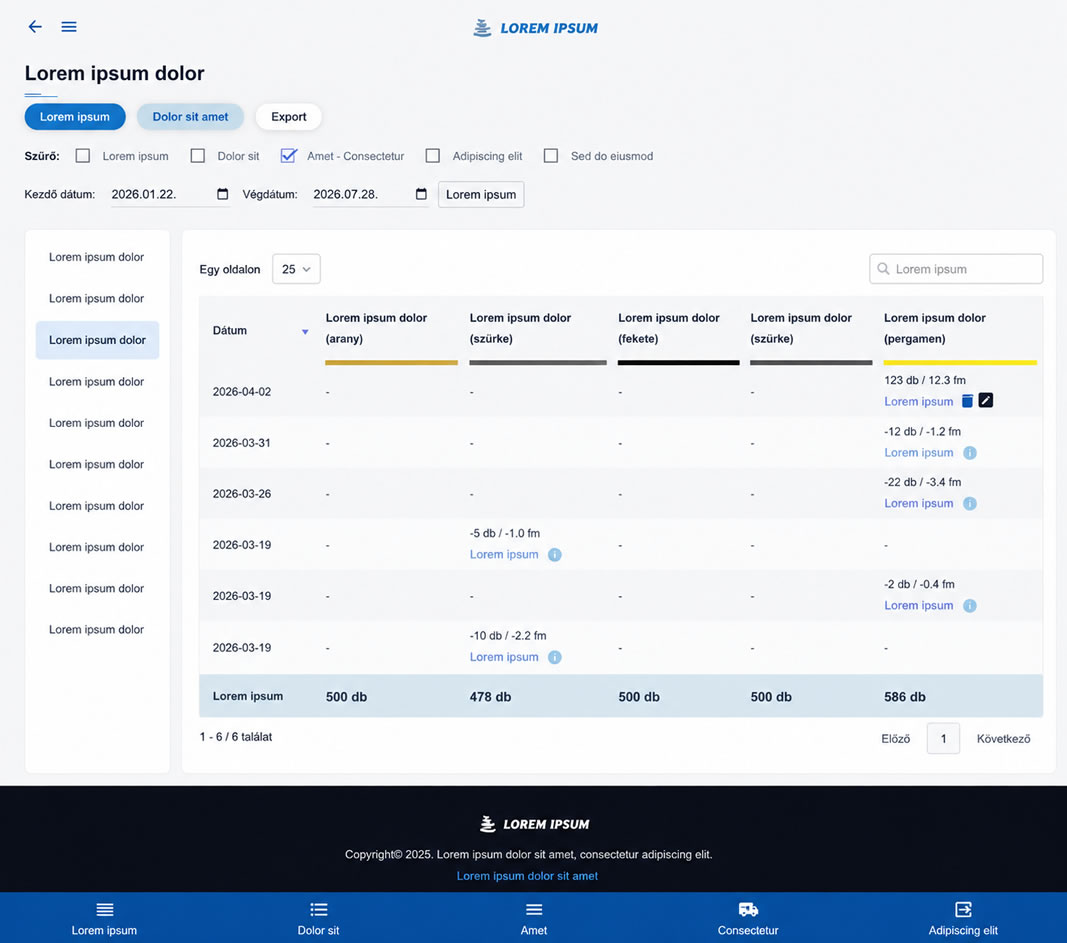 Webáruház és vállalatirányítási rendszer egyedi admin felülettel